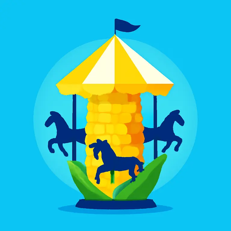 Corn Carousel - puzzle cover