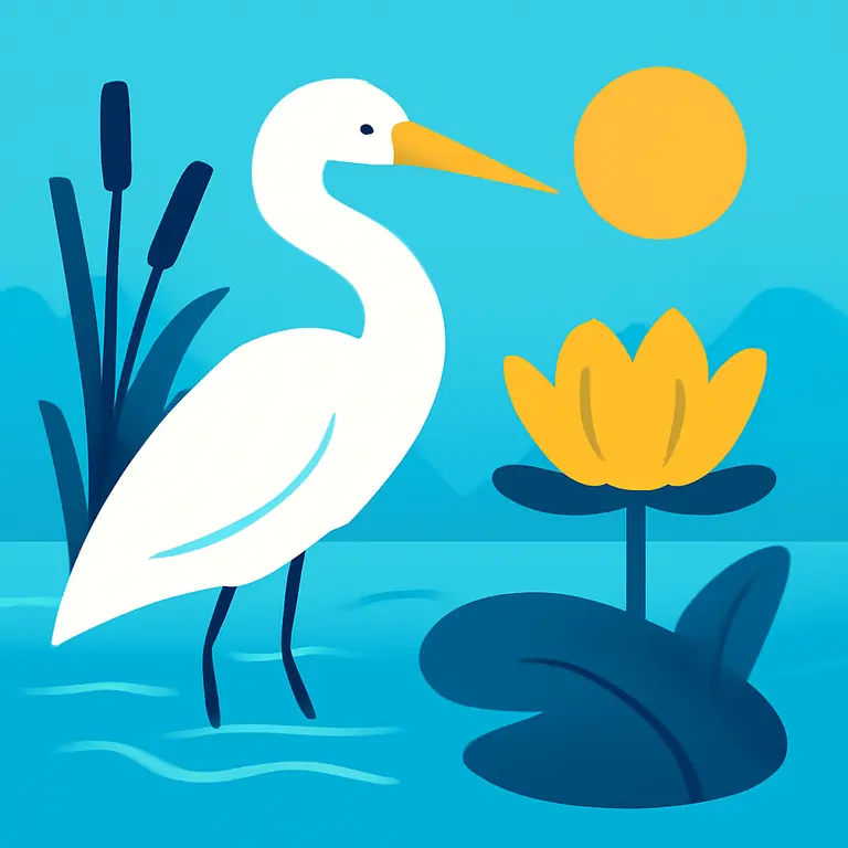 Wetland Wonders - puzzle cover