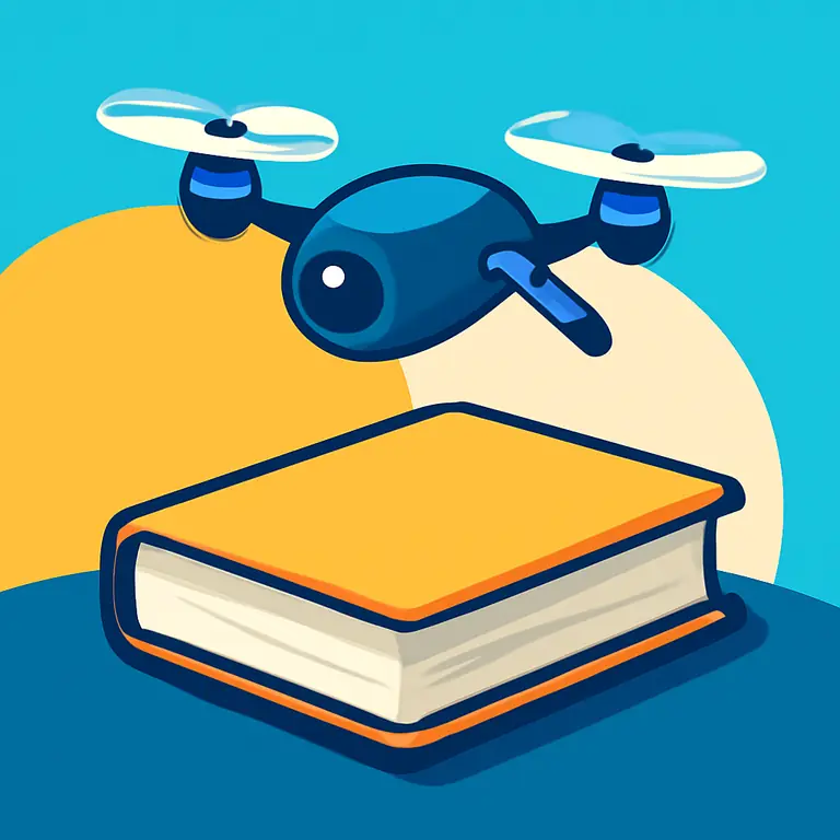 Novel Drone Tales - puzzle cover