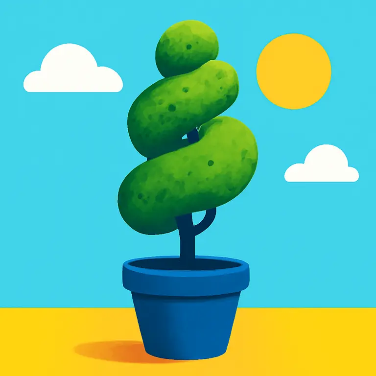 Twisty Topiary - puzzle cover