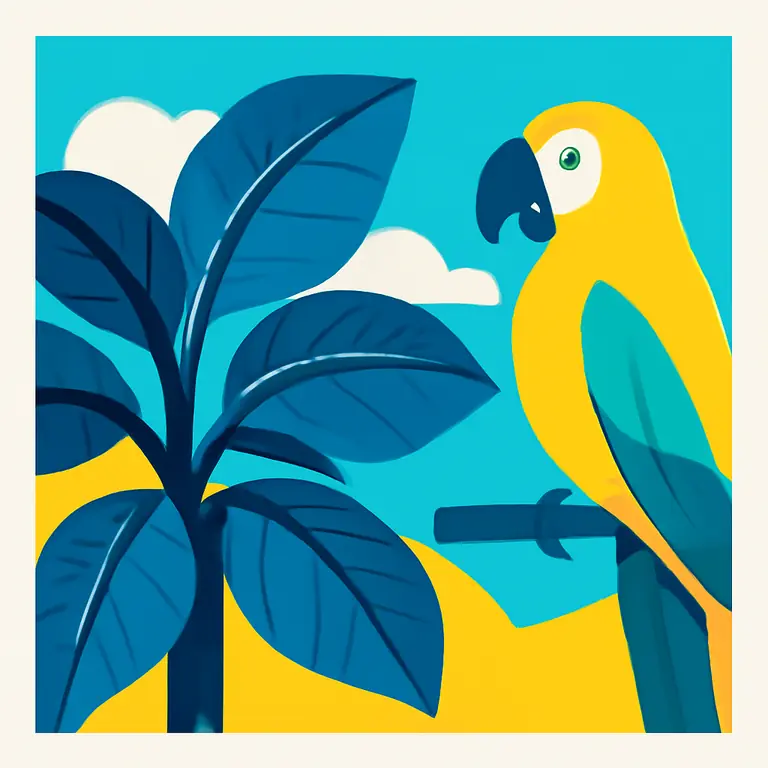 Tropical Canopy - puzzle cover