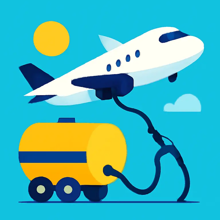 Sky Refuel Flight - puzzle cover