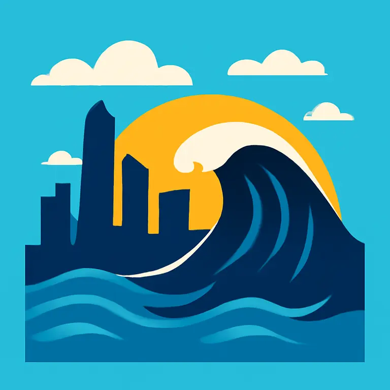 Dystopian Tides - puzzle cover