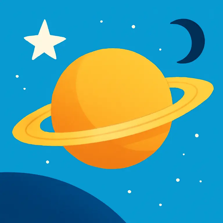 Sidereal Saturnian - puzzle cover