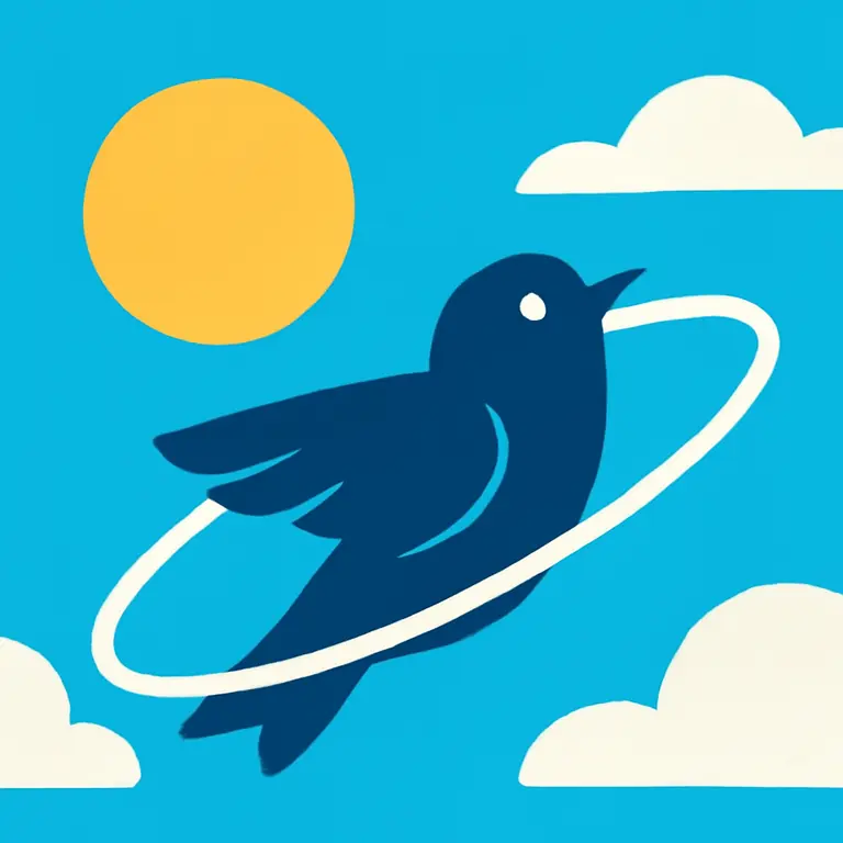 Sky Orbit Birds - puzzle cover