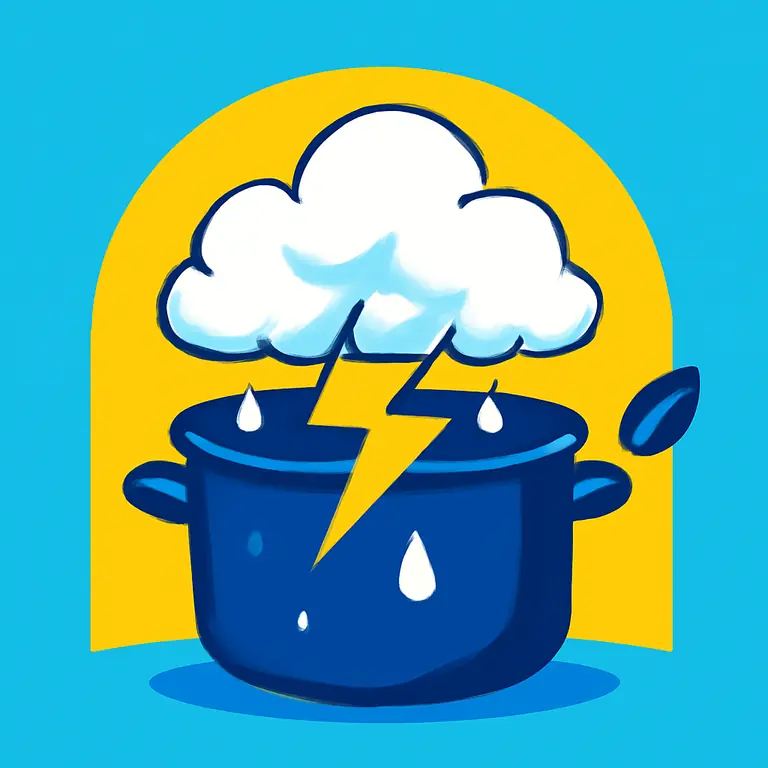 Temporal en Olla - portada del puzzle