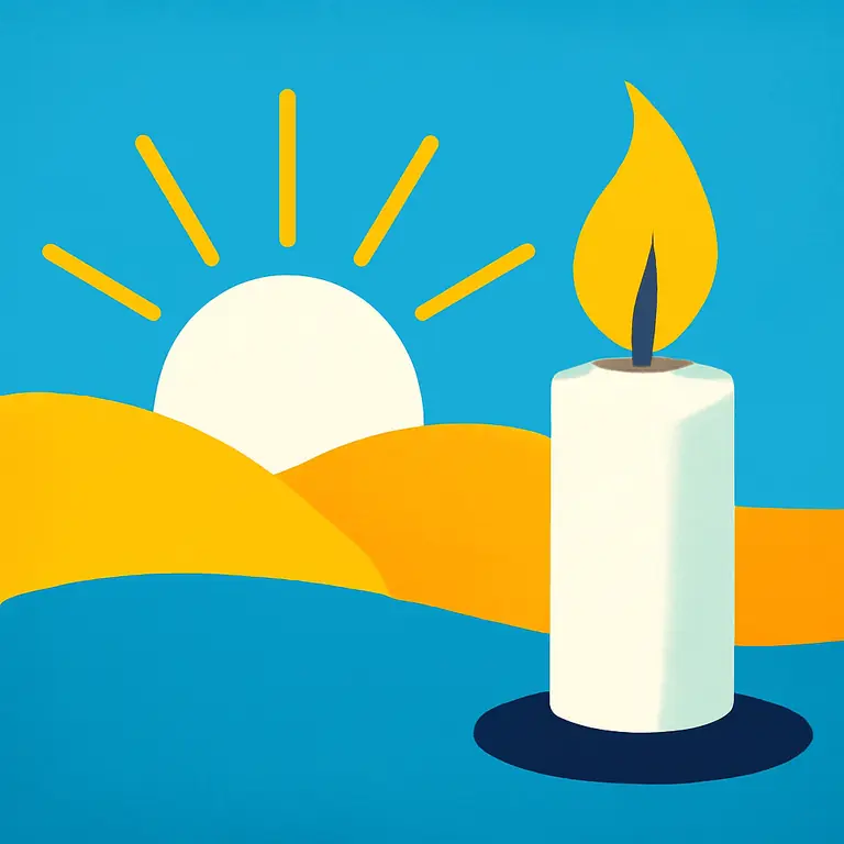 Alba y Vela - portada del puzzle