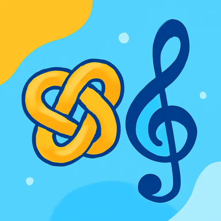 Nudos y Ritmos - portada del puzzle