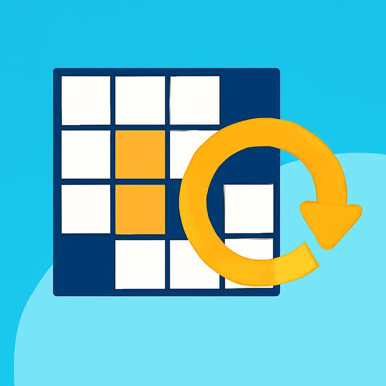 Cruzar y Giro - portada del puzzle