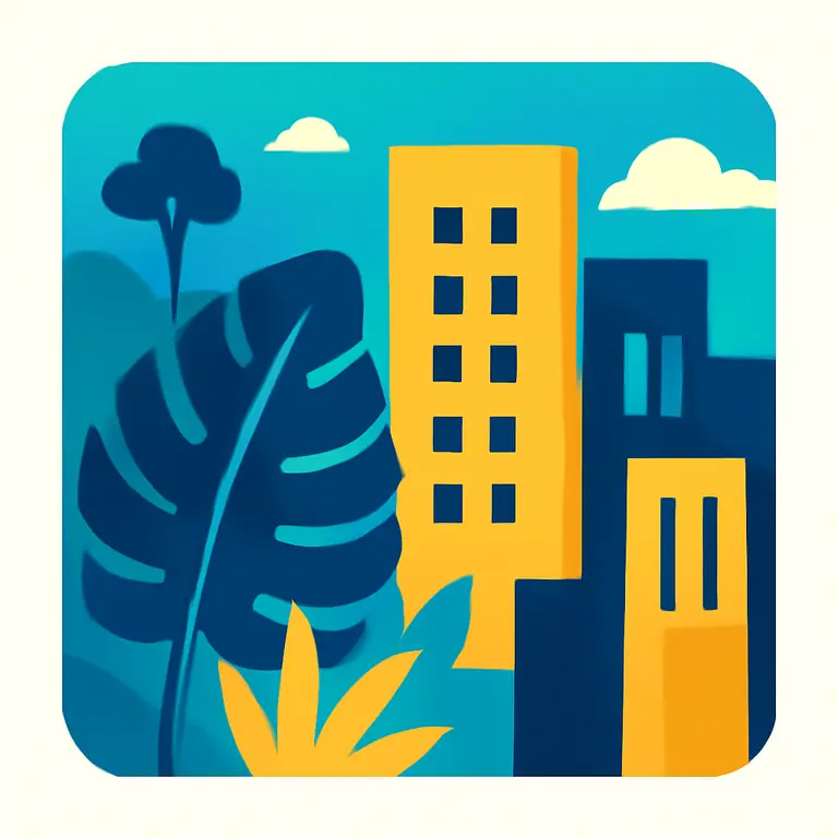 Jungla y Ciudad - portada del puzzle