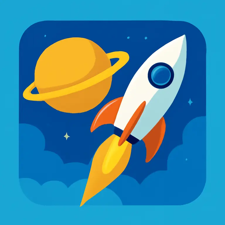 Viaje Galáctico - portada del puzzle