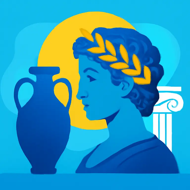 Ecos de Atenas - portada del puzzle