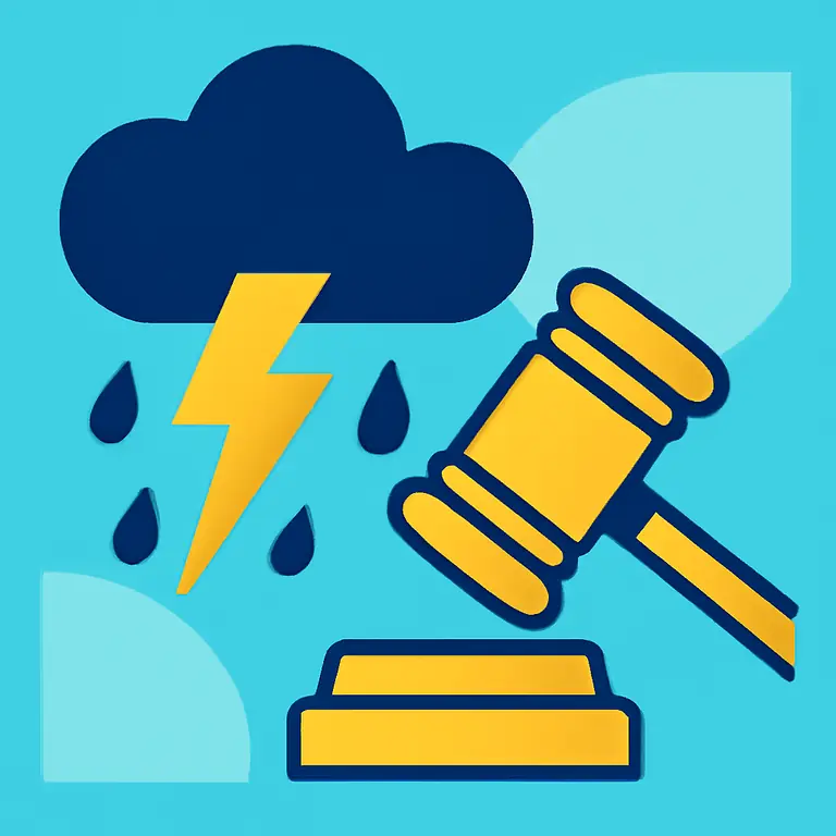 Tormenta y Toga - portada del puzzle