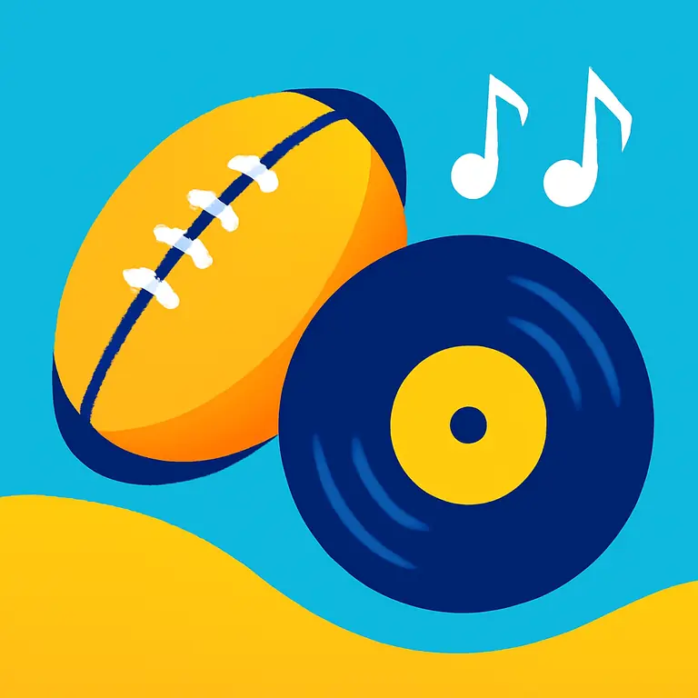 Rugby y Ritmo - portada del puzzle