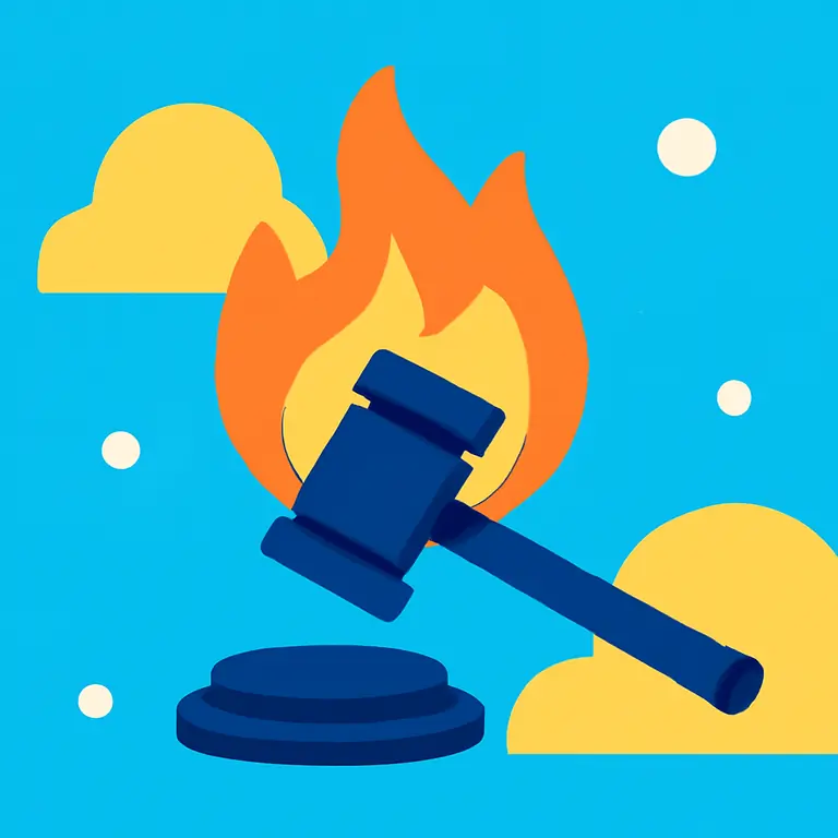 Acusación Flameante - portada del puzzle