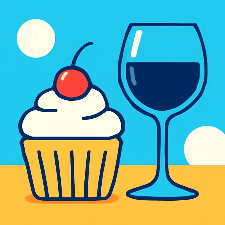 Dulces y Copas - portada del puzzle