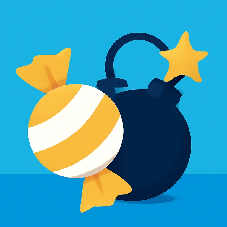 Conflicto Dulce - portada del puzzle