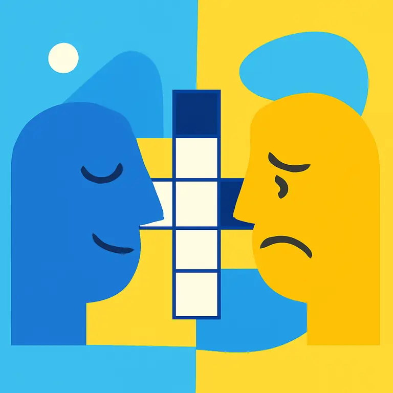 Emociones Cruzadas - portada del puzzle