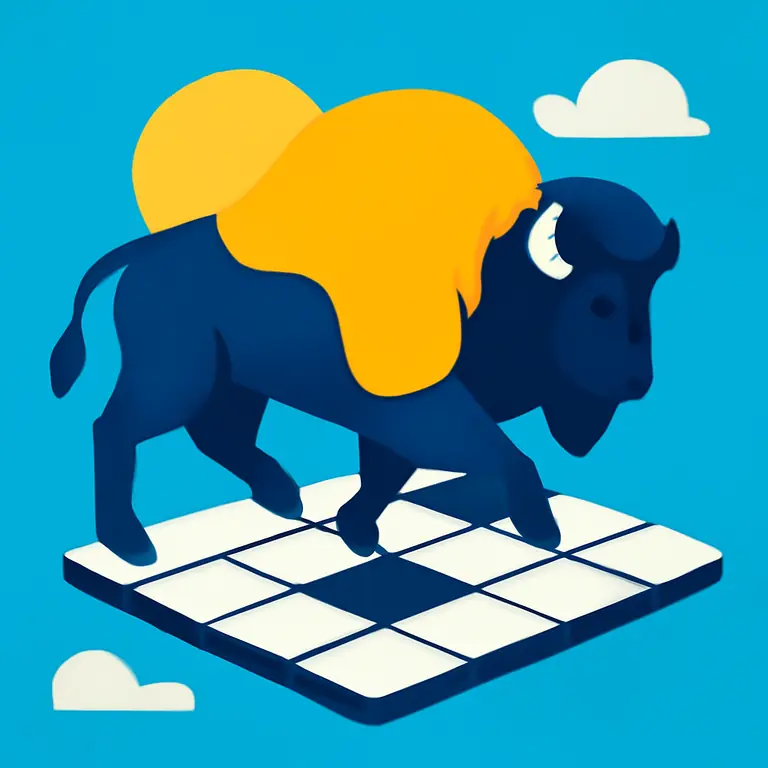 Traspasa Bisonte - portada del puzzle