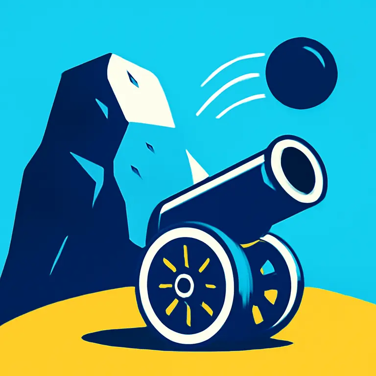 Rock y Cañones - portada del puzzle