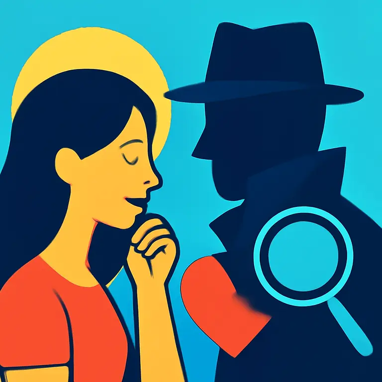 Flirteo y misterio - portada del puzzle