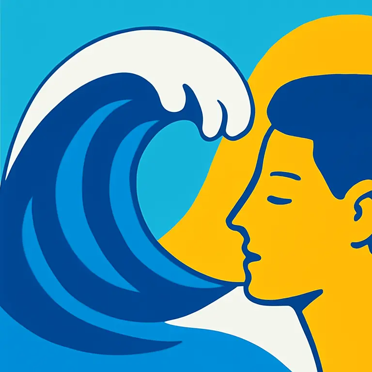 Oleaje y Discreción - portada del puzzle