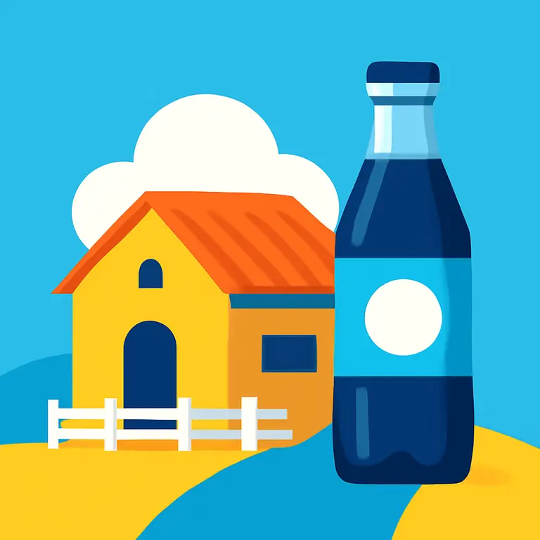 Rancho y Refrescos - portada del puzzle