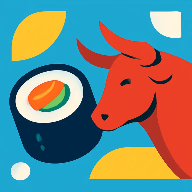 Sushi y Toreo - portada del puzzle