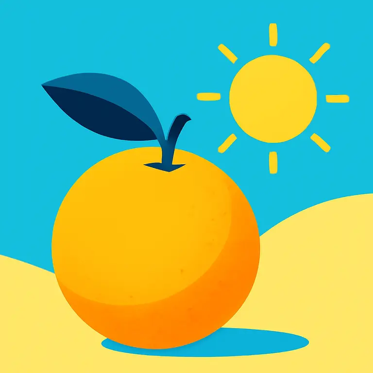 Frutos y Sol - portada del puzzle