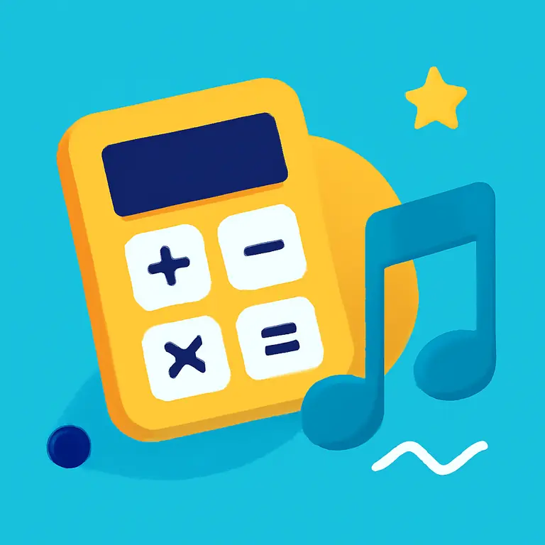 Matemagia y Ritmo - portada del puzzle