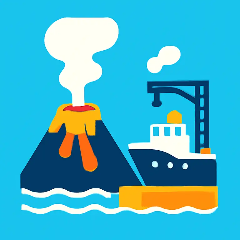 Magma y Puerto - portada del puzzle