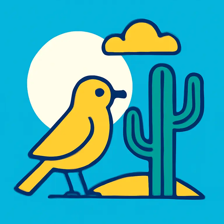 Aves y Oeste - portada del puzzle