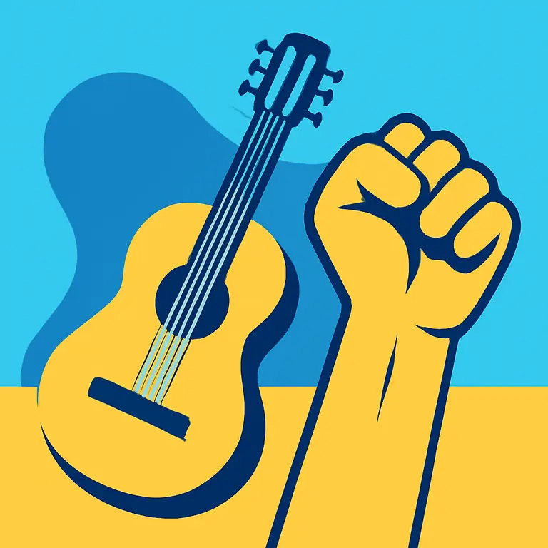 Ritmo y Lucha - portada del puzzle