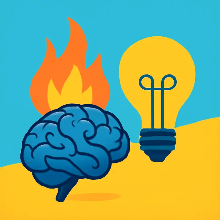 Fuego y Mente - portada del puzzle