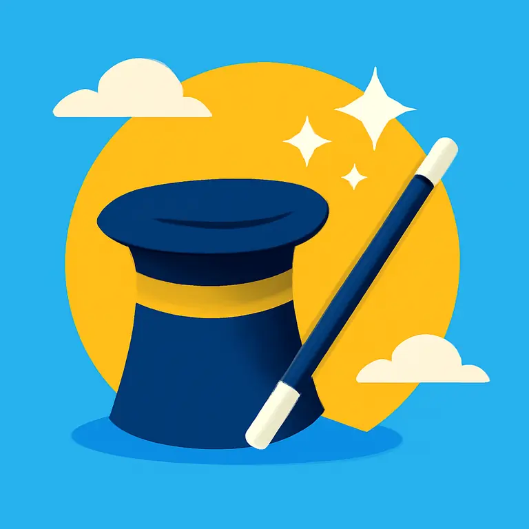 Escena Mágica - portada del puzzle