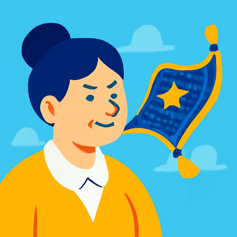 Suegra y Fantasía - portada del puzzle