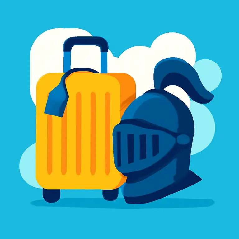 Viaje y batalla - portada del puzzle