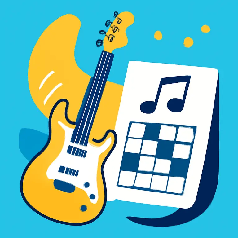 Rapsodia Rockera - portada del puzzle