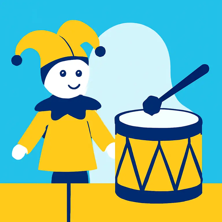 Ritmo y Títeres - portada del puzzle