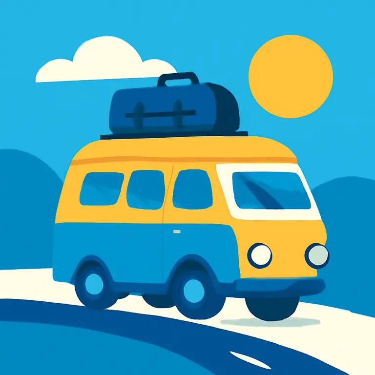 Viaje Rodante - portada del puzzle