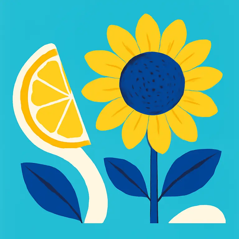 Sabores y Flores - portada del puzzle