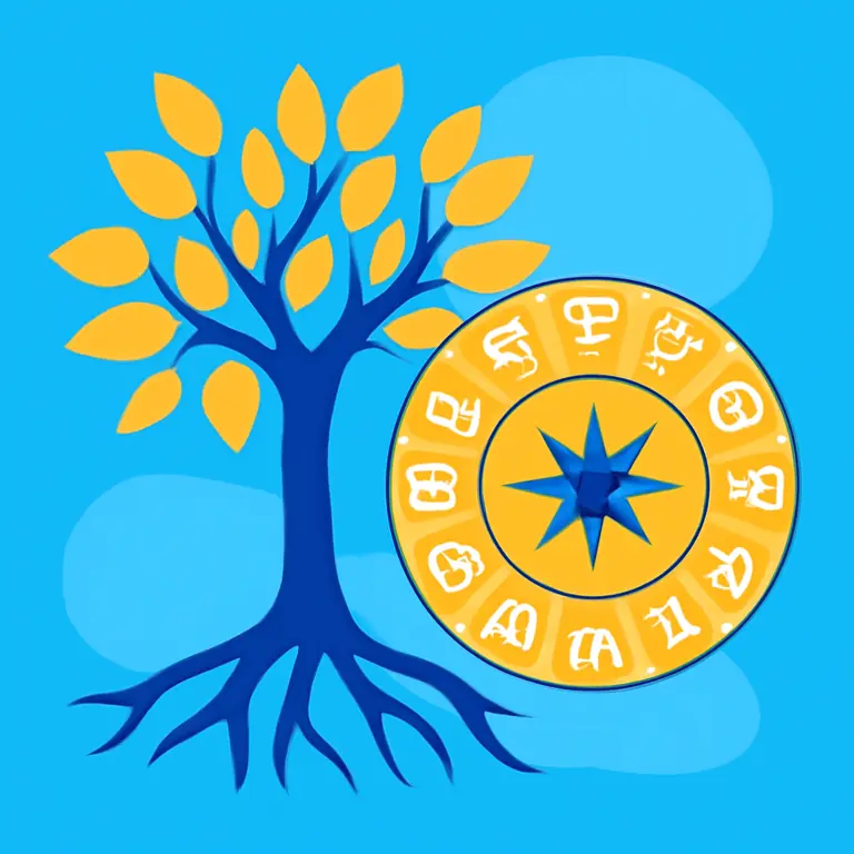 Raíces y Zodiaco - portada del puzzle