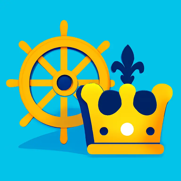 Rumbo y Reinado - portada del puzzle