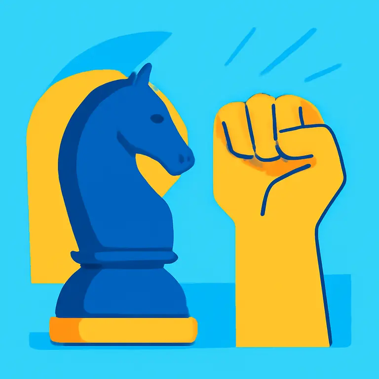 Conflicto y Poder - portada del puzzle