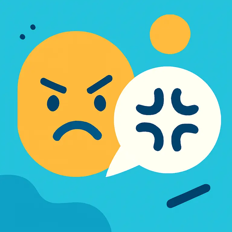 Cara y Enfado - portada del puzzle