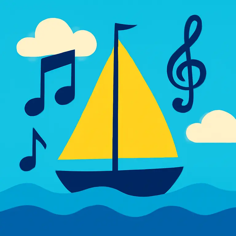 Navegando Sonidos - portada del puzzle