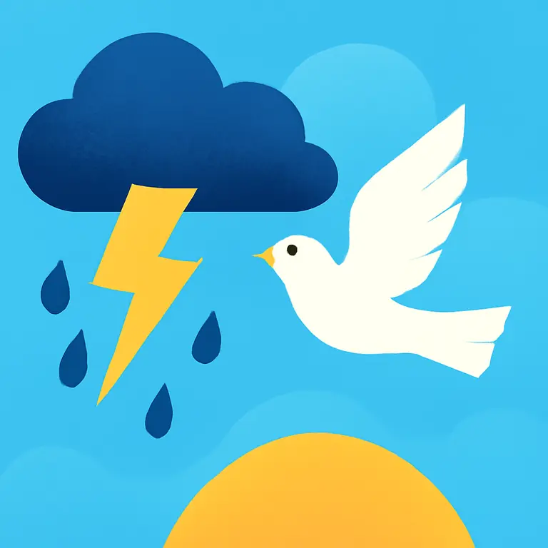 Tormenta y Vuelo - portada del puzzle