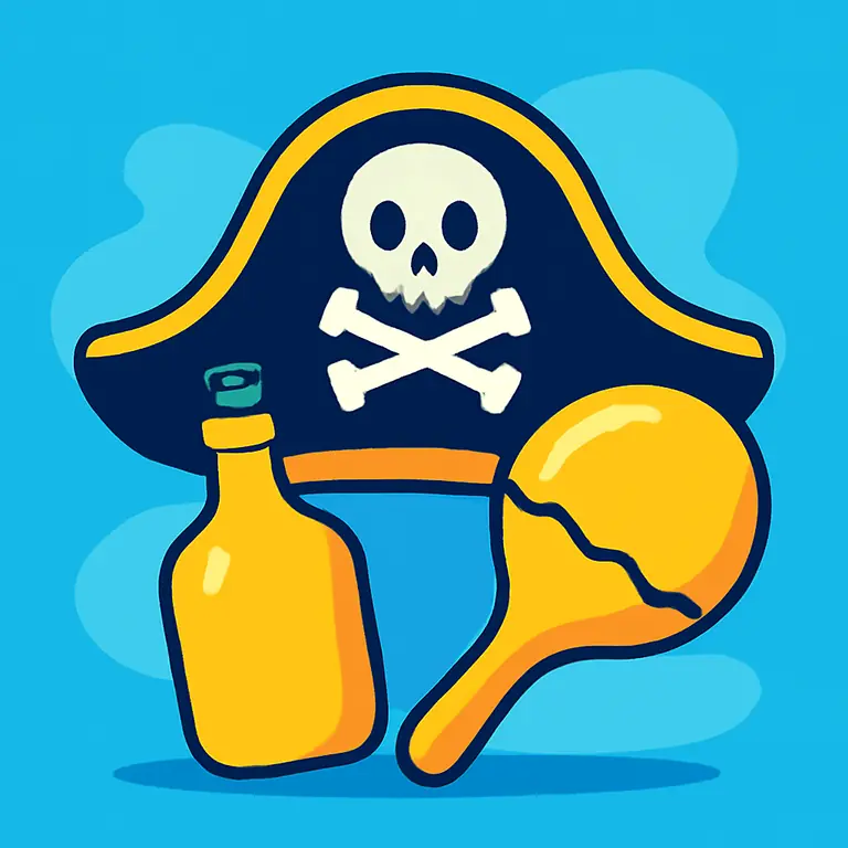 Fiesta Pirata - portada del puzzle