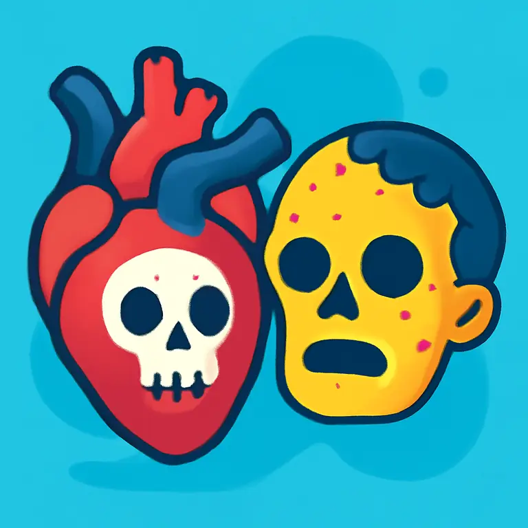 Corazón Zombie - portada del puzzle