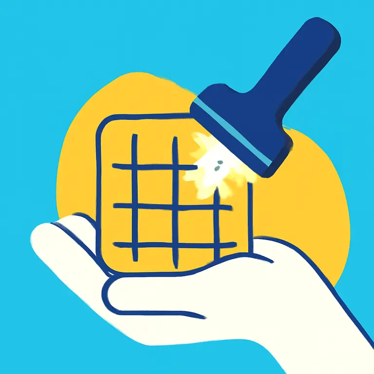 Apoyar y Raspar - portada del puzzle